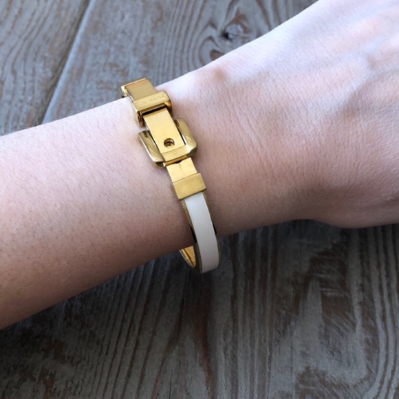 Michael Kors Metallic Buckle Enamel Bracelet - Picture 2 of 8